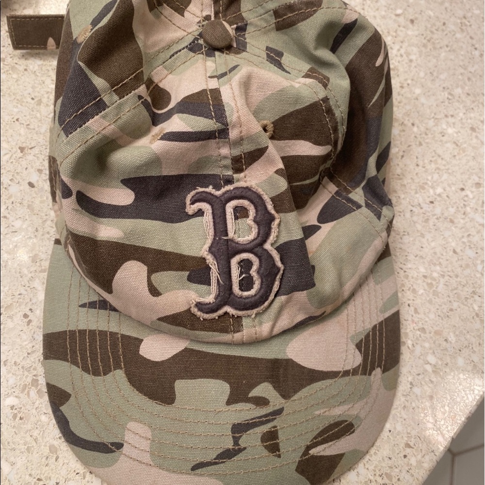 Cute Boston camouflage hat